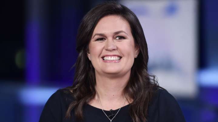 Why Sarah Huckabee Sanders' Eyes Have Everyone Wondering About Her Health