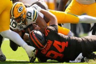 Let's go! Browns trailing Packers in 2nd quarter