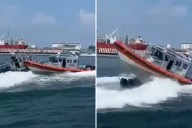 Dos embarcaciones de la Marina impactan en práctica en Veracruz