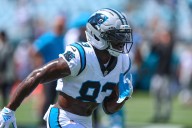 Panthers WR carted off after first play from scrimmage vs. Patriots