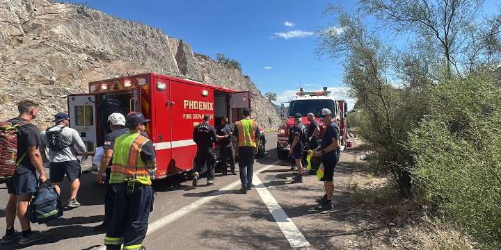 Elderly woman pulled off Phoenix trail in critical condition