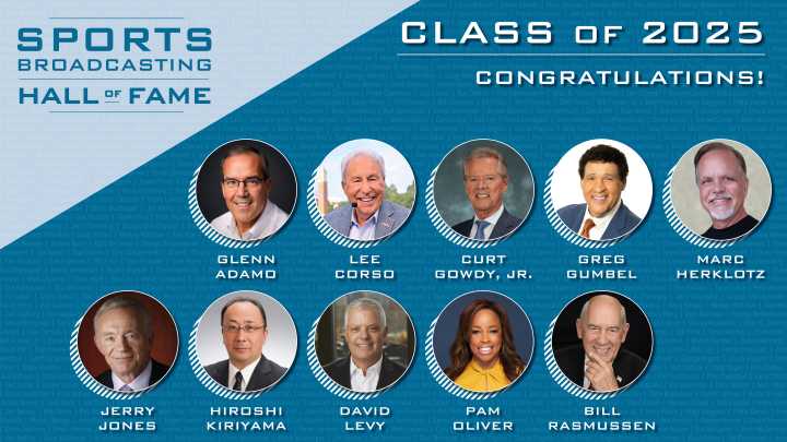 Three ESPNers Named to Sports Broadcasting Hall of Fame Class of 2025