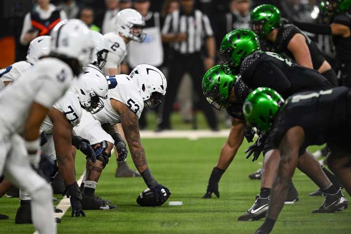 Oregon football opens as underdog at Penn State