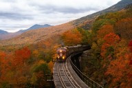 Scenic Train Ride Back For The First Time In 5 Years In New York
