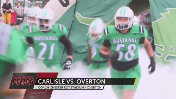 Carlisle Indians clinch first season win over Overton Mustangs