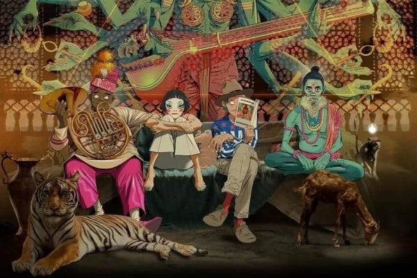 Anuncia Gorillaz su nuevo álbum global 'The Mountain'