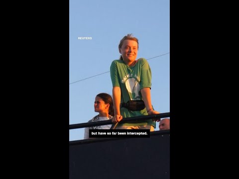Greta Thunberg gives update from Gaza