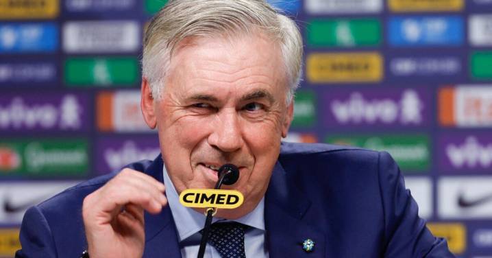 Cree Ancelotti que Neymar es “el jugador más talentoso” de Brasil y le pide estar en forma