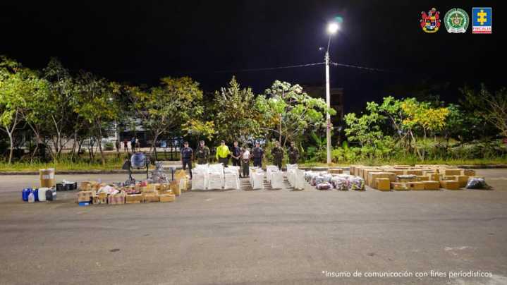 Pareja en Neiva fue capturada por fabricar y vender suplementos adulterados con insumos vencidos