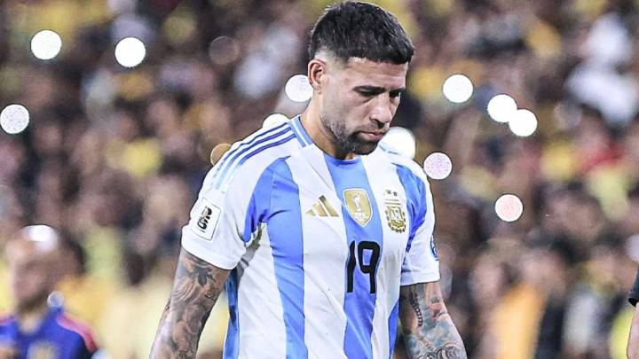 Qué dijo Nicolás Otamendi tras ser expulsado en el último partido de la Selección argentina por Eliminatorias