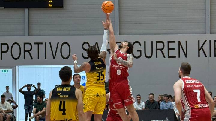 Casademont Zaragoza cae en su primer test de pretemporada ante La Laguna Tenerife (73