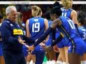 El argentino Julio Velasco lo hizo de nuevo: llevó a Italia a ser campeón del mundo femenino y logró la triple corona en el voley