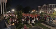 Candlelight vigil held for Charlie Kirk at University of Kentucky