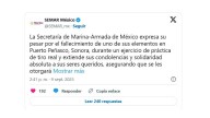 Muere capitán de SEMAR en práctica de tiro; fue relevado por contralmirante asesinado