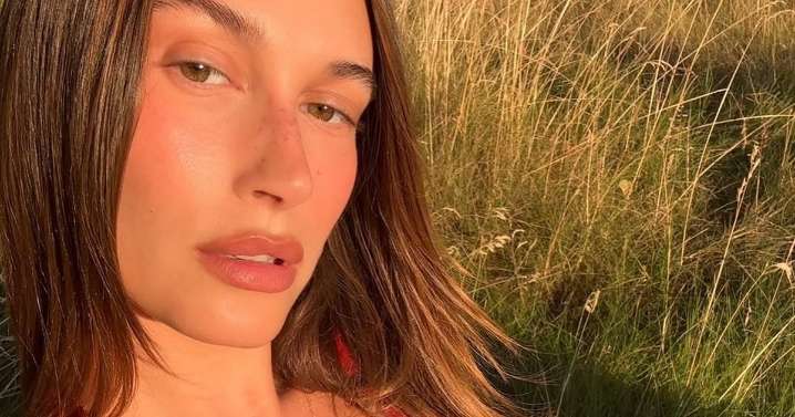 Hailey Bieber Serves 'Face & Body Card' in Swimsuit Photos