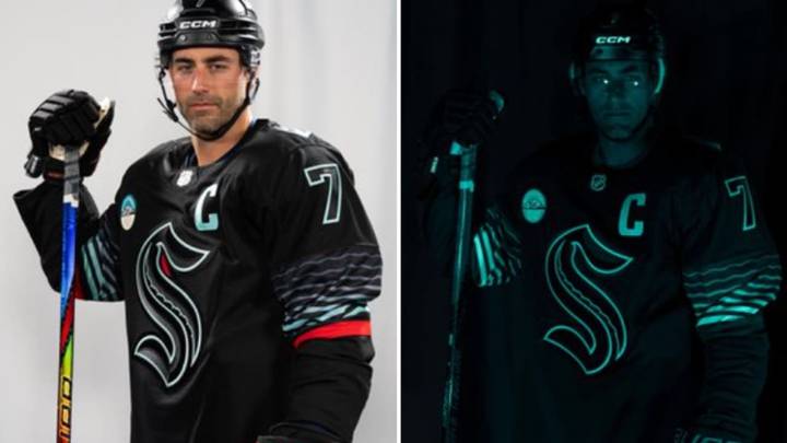 Kraken new alternate jerseys glow in dark, nod to deep sea creatures