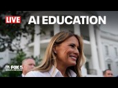LIVE: FLOTUS Melania Trump meeting on AI in education with the White House Task Force