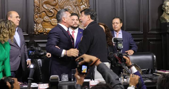 Fernández Noroña ‘se merecía’ los empujones de ‘Alito’ Moreno: Manolo Jiménez