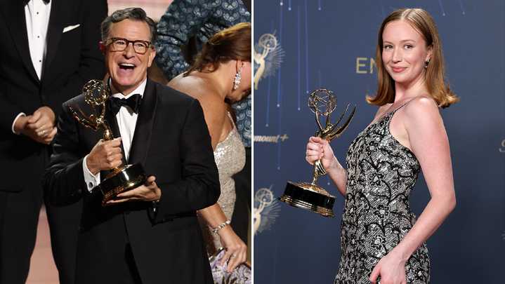 10 Things The Emmy Cameras Didn’t Catch - Stephen Colbert Love & More