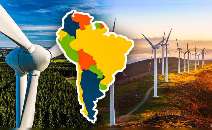 El único país de Sudamérica en el top 10 con mayor capacidad de generar energía eólica junto a China y Estados Unidos