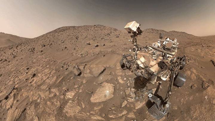 El Rover de la Nasa halla unas rocas en Marte que podrían haber sido procesadas por vida microbiana