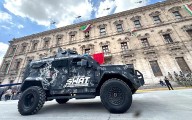 ¡A sus órdenes gobernadora! Se lleva SSPE palmas en desfile