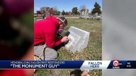 The 'Monument Guy' honors the fallen through memorial etchings