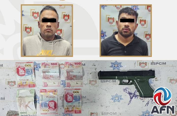 Sospechan de dos detenidos por serie de robos a cadena de tiendas