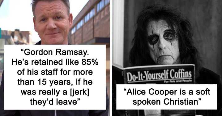 People Talk About Which Celebrities Are Totally Different Behind The Scenes (20 Answers)