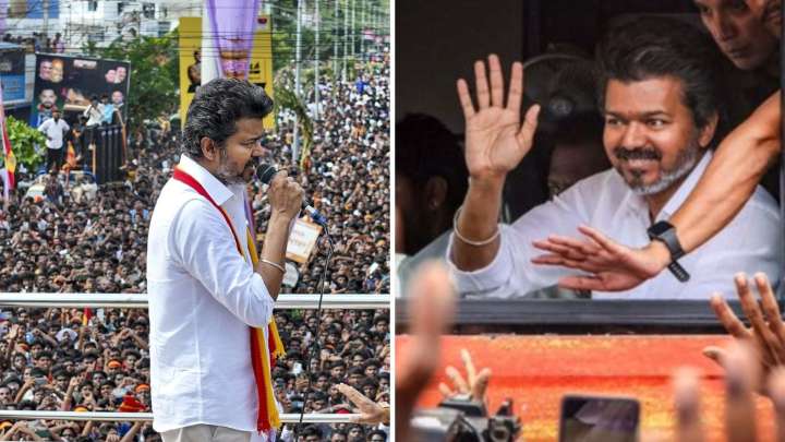Actor Vijay criticised for throwing water bottles, jostling the overheated crowd amid Karur tragedy: Report