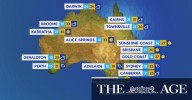 National weather forecast for Sunday September 28