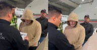Llega al Aeropuerto de Toluca Hernán Bermúdez; así le leyeron sus derechos [VIDEO]