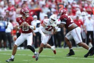 The epic block you might have missed in Alabama’s win over Wisconsin