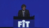 Milei defendió su plan económico en la apertura de la FIT y apuntó contra “la casta”