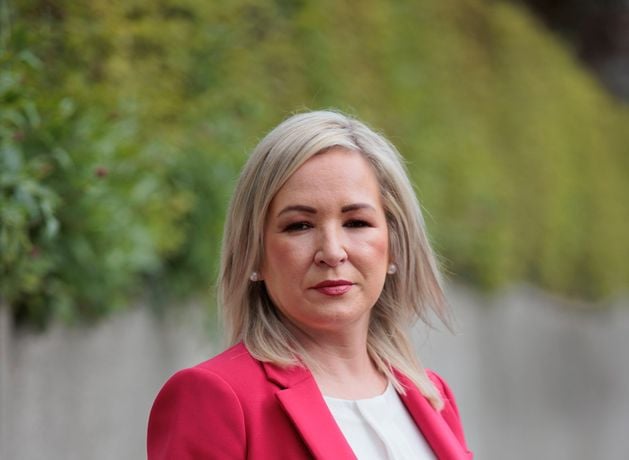Michelle O’Neill says DUP leader should ‘butt out’ amid row over Army jobs fair
