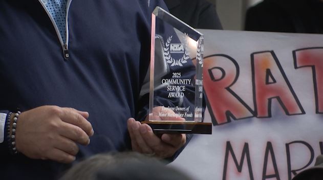 Marketplace Foods in Minot recognized with Community Service Award