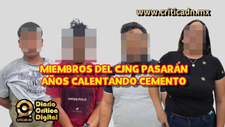 Sicarios detenidos en Pantanal, Nayarit, podrían pasar más de 10 años en la prisión