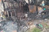 Se incendió una vivienda en Paraná y se produjeron graves daños materiales