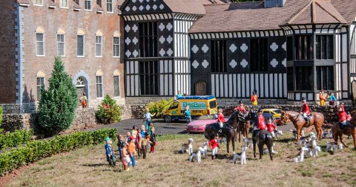 Inside the magical model village where dragons and tiny towns collide