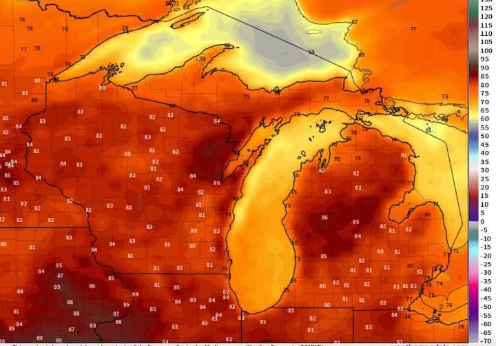Is there any fall weather anywhere in sight? The answer here.