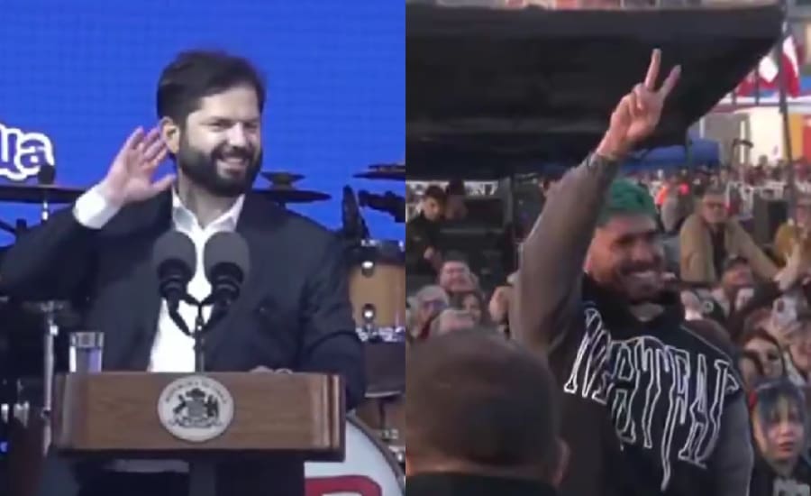 VIDEO. “Me caía mal...”: la cómica escena del Presidente Boric mientras elogiaba a Coquimbo Unido y al “Mono” Sánchez