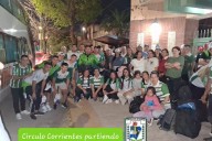 BUENA SUERTE! Partió la delegación policial correntina a las Olimpiadas Nacionales (IMÁGENES)
