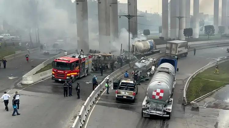 57 Heridos tras Explosión en Puente de Iztapalapa ...