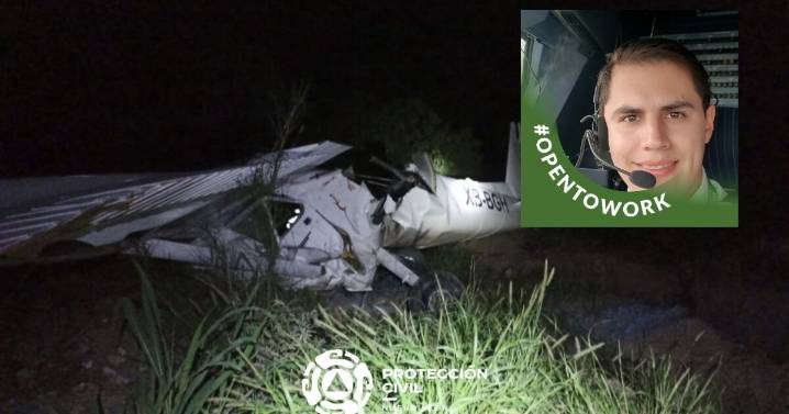 Identifican a piloto que acompañaba a Débora Estrella; ¿quién fue Bryan Ballesteros Argueta?