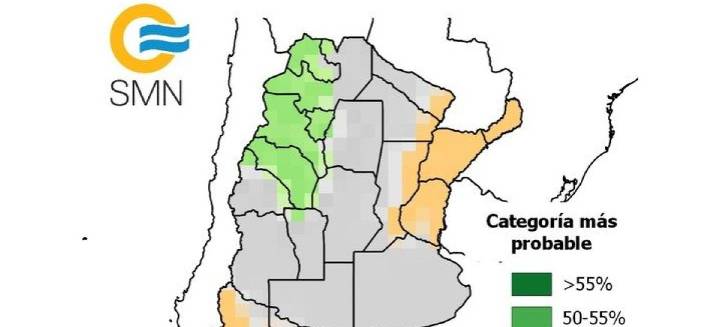 OCTUBRE A DICIEMBRE. SE PREVÉN LLUVIAS POR ENCIMA DEL PROMEDIO PARA LA RIOJA