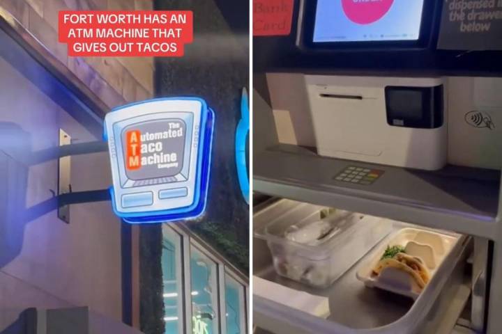 Texas Taco ATM Serves Hot Food in Seconds