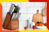 McCook Knife Set 15-Piece with Sharpener is 52% off on Amazon