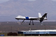 Predator drones are monitoring anti
