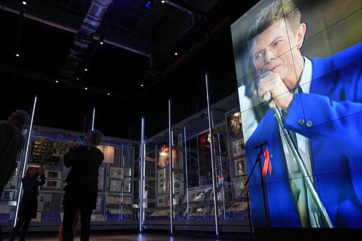 David Bowie’s archive opens to the public. Fans can see and touch 1000s of his items