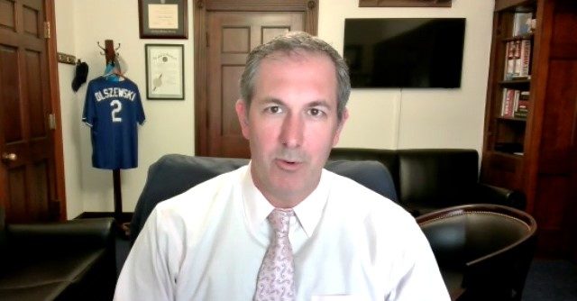 Congressman Johnny Olszewski defends inclusive Key Bridge rebuild plan, says local agencies must cooperate with federal government